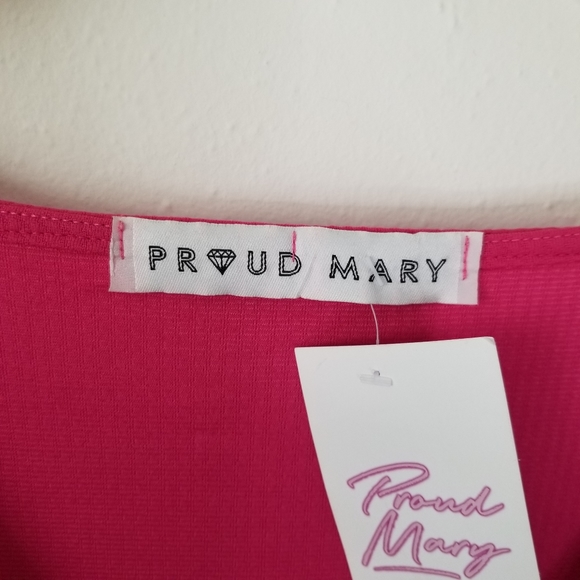 NWT Pink Sleeveless Empire Waist Dress - Picture 8 of 9